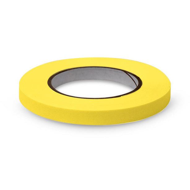 Globe Scientific Labeling Tape, Yellow, 1/2" x 60-yd. Roll, 6 Rolls/Case - LT-05X60Y - 6 Each