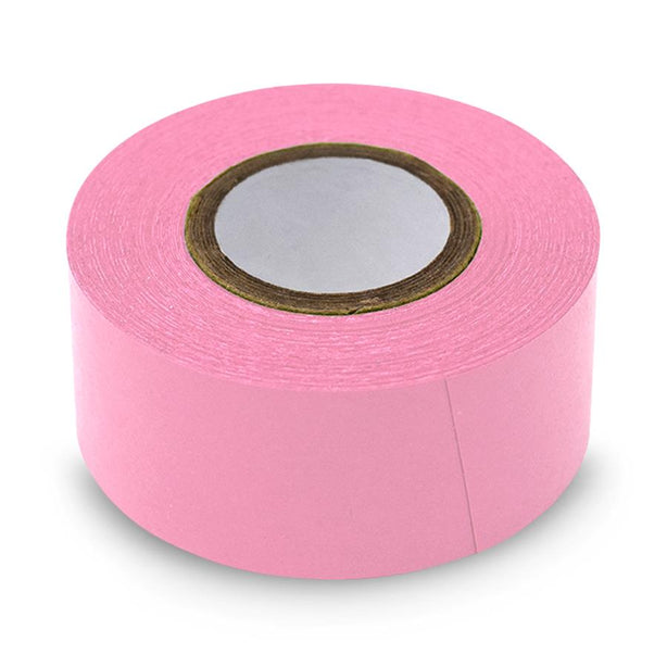 Globe Scientific Labeling Tape, Pink, 1" x 500" Roll, 3 Rl/Bx - LT-1X500P - 3 Each