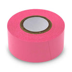 Globe Scientific Labeling Tape, Rose, 1" x 500" Roll, 3 Rl/Bx - LT-1X500RS - 3 Each