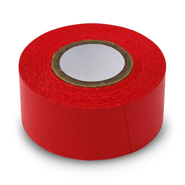 Globe Scientific Labeling Tape, Red, 1" x 500" Roll, 3 Rl/Bx - LT-1X500R - 3 Each