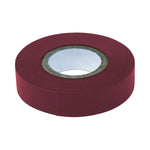 Globe Scientific Labeling Tape, Dark Red, 1/2" x 500" Roll, 6 Rl/Bx - LT-05X500DKR - 6 Each