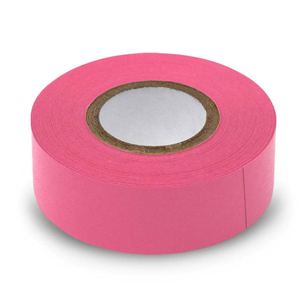 Globe Scientific Labeling Tape, Rose, 3/4" x 500" Roll, 4 Rl/Bx - LT-075X500RS - 4 Each
