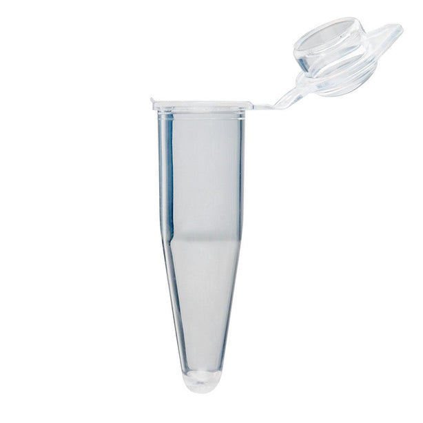 Globe Scientific Individual PCR Tubes with Dome Caps, 0.5mL, Natural - PCR-05D - 1000 Each