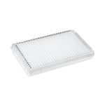 Globe Scientific 384-Well PCR Plate, A24/P24 2-Notch, (ABI-Style), White - PCR-384-ROCW - 10 Each