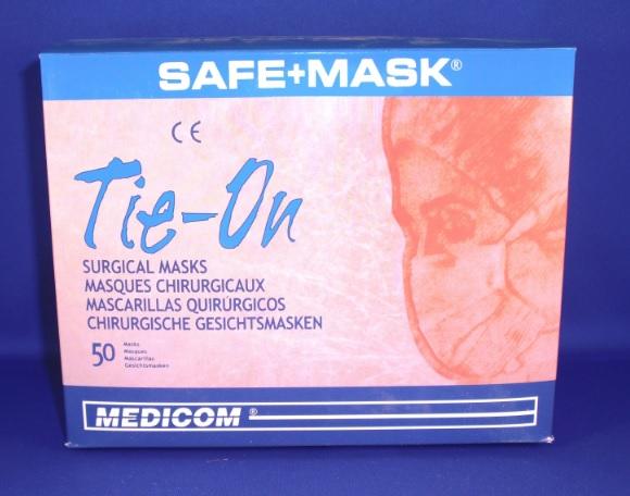 Amd-Ritmed Inc SafeMask Surgical Tie-On Masks 2000 - 300.0 Each