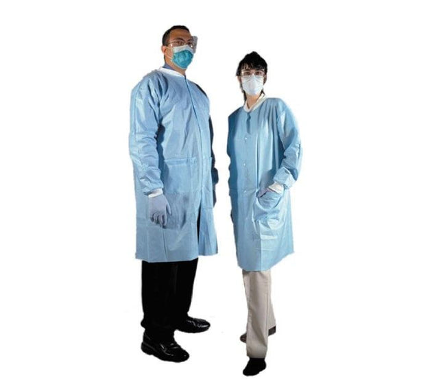 Premium White Lab Coats - 8016 - 50 Each - MDL-DMA8016