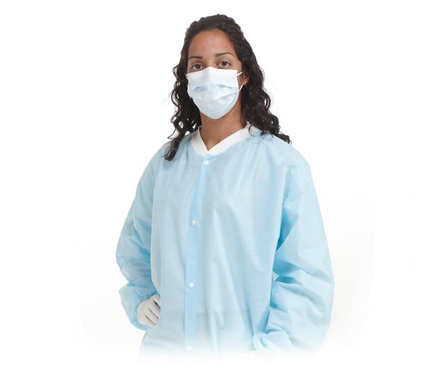 Amd-Ritmed Inc Disposable Snap-Front Lab Coats - DMA8019
