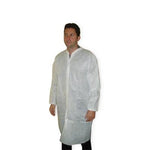 Premium White Lab Coats - A8045 - 50 Each - MDL-DMAA8045
