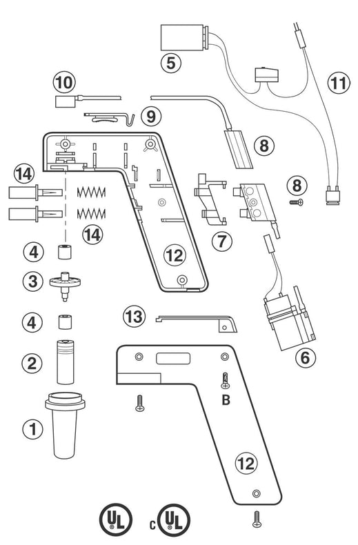 Pipet-Aid XL/XP Replacement Parts - 4-000-077 - 1 Each - MDL-DMN4000077