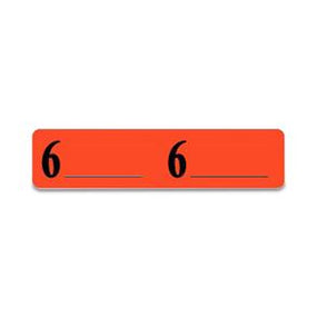 Centurion 6 6 Red Labels - DNL11686 - 3 Roll - MDL-DNL11686