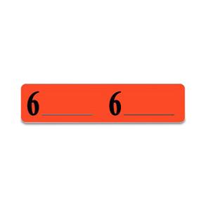 Centurion 6 6 Red Labels - DNL11686 - 3 Roll - MDL-DNL11686