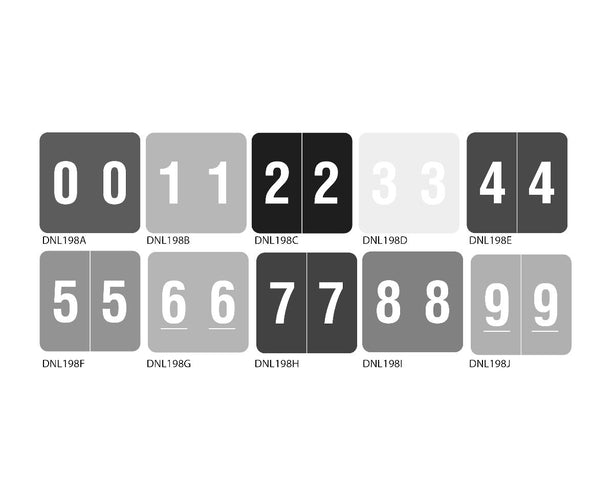Centurion 1-9 DNL198 Series Labels - DNLKT56 - 1 Each - MDL-DNLKT56