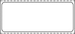 Centurion Centurion Admitting Labels DO900 - 1.0 Roll - MDL-DO900