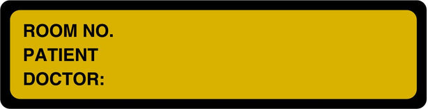 Centurion Nursing Chart Labels - DR1171 - 1 Roll - MDL-DR1171