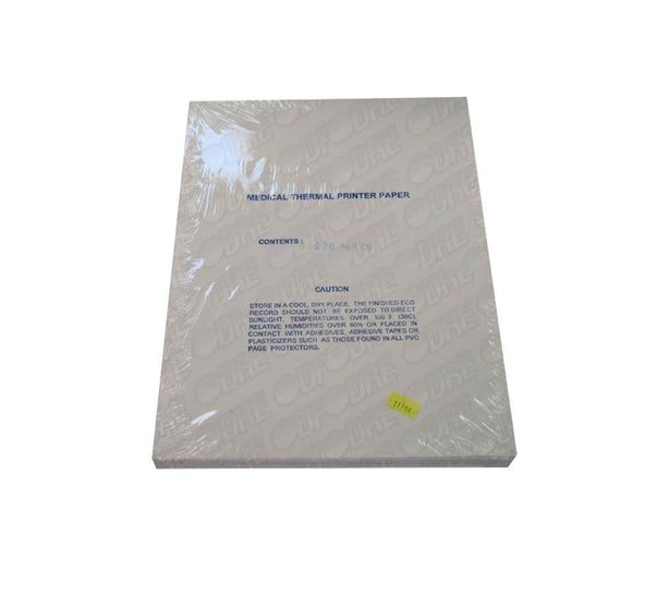 Avante Solutions DRE Medical Thermal Paper for MAC 1200 EKG Machine, Z-Fold, Red Grid - P00457 - 1 Each