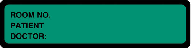 Centurion Nursing Chart Labels - DRGRN1 - 1 Roll - MDL-DRGRN1