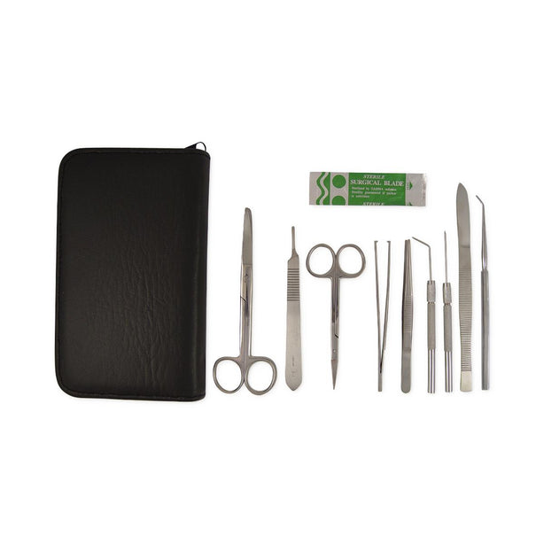 Deluxe Med Student Dissection Kit in Zippy Case - 10GS - 5 Each - MDL-DRI10GS