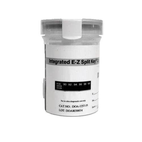 Alere Toxicology Integrated E-Z Split Key Cup Drug Test DUA-1107-021-19 25.0 Each