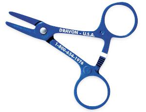 Dravon Medical Tubing Clamp, Nonsterile, Blue - A-110 - 100 Each