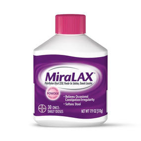 BAYER HEALTHCARE Miralax Laxative Powder 555783 12 Each-MDL-DTF555783CS