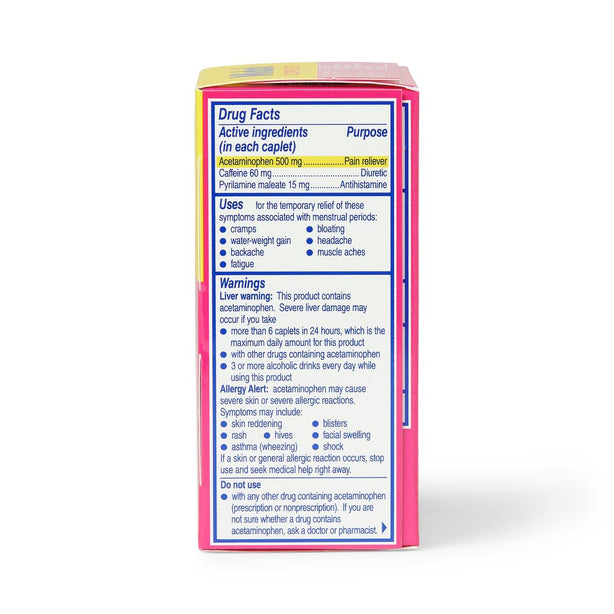 Bayer Healthcare Midol Complete Menstrual Pain Relief Caplets 624241 - 24.0 Each