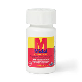 Bayer Healthcare Midol Complete Menstrual Pain Relief Caplets 624241 - 24.0 Each
