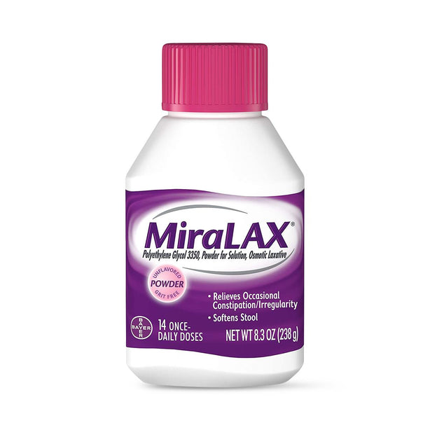 BAYER HEALTHCARE Miralax Laxative Powder 652567 12 Each-MDL-DTF652567CS