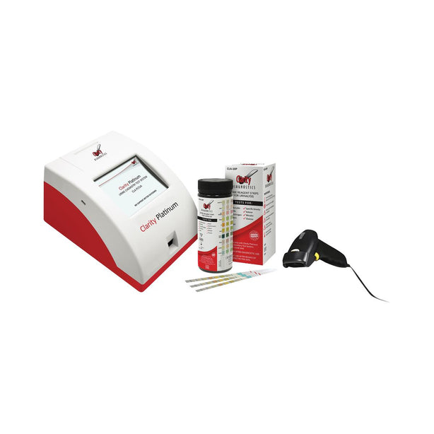 Clarity Diagnostics Chem Sys by Platinum Urine Chemistry Test System, Promo, 16 Canisters of 10-P Urine Strips - CLA-UAPROMO - 1 Each