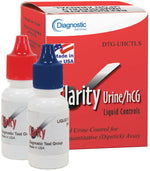 Clarity Diagnostics Urine / HCG Control Solution DTG-UHCTLS - 1.0 box - MDL-DTGUHCTLS