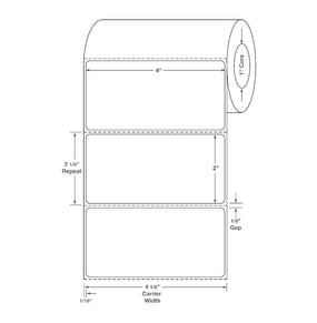 Centurion Direct Thermal Labels DTL1007 - 12.0 Roll - MDL-DTL1007