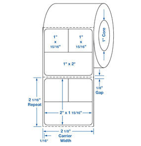 Centurion Cerner Direct Thermal Laboratory Labels - DTL1014A