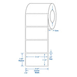 Centurion General LIS Direct Thermal Laboratory 2-1/4" X 1-1/4" Labels DTL101 - 12.0 Roll