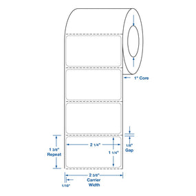 Centurion General LIS Direct Thermal Laboratory 2-1/4