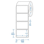 Centurion Cerner Direct Thermal Laboratory Labels - DTL108