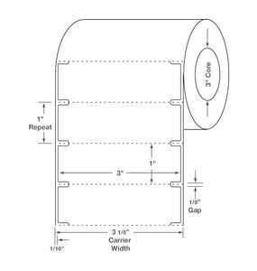 Centurion Centurion Labels with Notch and 3