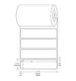 Centurion Blank Labels - DTL1414 - 4 Roll - MDL-DTL1414