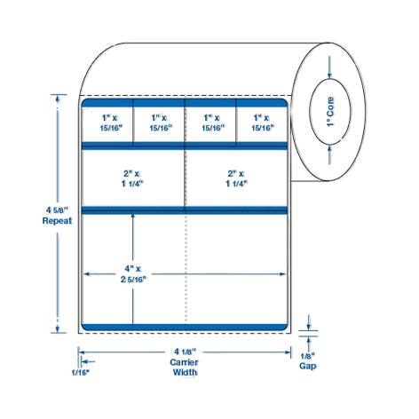 CENTURION Centurion 293 Border Labels DTL146B 12 Roll - MDL-DTL146B