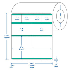 Centurion Cerner Direct Thermal Laboratory Labels - DTL146G