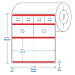 Centurion Cerner Direct Thermal Laboratory Labels DTL146R - 12.0 Roll