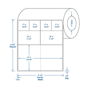 Centurion Cerner Direct Thermal Laboratory Labels - DTL146