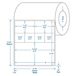 Centurion Cerner Direct Thermal Laboratory Labels DTL1495 - 12.0 Roll