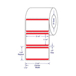 Centurion Labels with 3" Core - DTL149RS - 6 Roll - MDL-DTL149RS