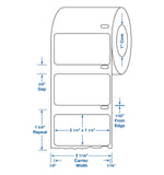 Centurion Blank Labels with Air Holes - DTL1511 - 16 Roll - MDL-DTL1511