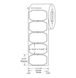 Centurion Centurion Orange-Border Labels DTL153O 16.0 Roll-MDL-DTL153O