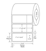 Centurion Blank Labels - DTL1542 - 24 Roll - MDL-DTL1542