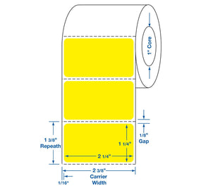 Centurion General LIS Direct Thermal Laboratory 2-1/4