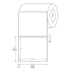 Centurion Centurion Quattro Rx Labels DTL1693PH - 4.0 Roll