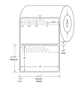 Centurion Centurion Self Shred Plus Labels DTL1710 - 4.0 Roll