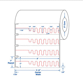 Centurion Centurion Self Shred Plus Labels DTL1851 - 4.0 Roll