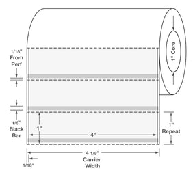 Centurion Centurion Quattro Rx Labels DTL1990PHYF - 8.0 Roll